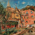 Guido Casciaro: chiesa di Baia Guido Casciaro: chiesa di Baia